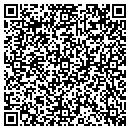 QR code with K & B Wireless contacts