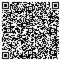 QR code with B B & T contacts