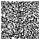 QR code with K & D Cleaning Service contacts
