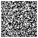 QR code with P Huffman Scholz MD contacts