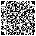 QR code with B B & T contacts