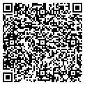 QR code with J & W contacts