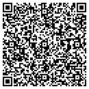 QR code with H & C Import contacts