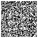 QR code with H & R Auto Service contacts