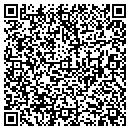 QR code with H R Lew MD contacts