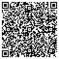 QR code with B B & T contacts