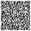 QR code with C & T Hair contacts