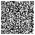 QR code with B B & T contacts