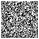 QR code with S & A Beads contacts