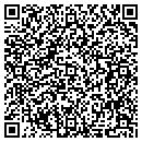 QR code with T & H Towing contacts