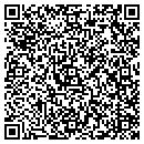 QR code with B & H Barber Shop contacts
