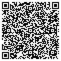 QR code with B B & T contacts