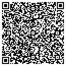 QR code with C & E Cleaning Service contacts