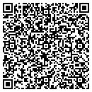QR code with B B & T contacts