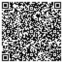 QR code with H R Design contacts