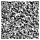 QR code with M Baron Hillel contacts