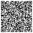 QR code with K & W Striping contacts