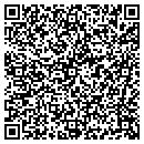 QR code with E & J Furniture contacts