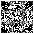 QR code with B B & T contacts