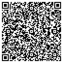 QR code with B & W Towing contacts