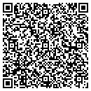 QR code with B & C Auto Machining contacts