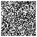 QR code with N Fox MD contacts