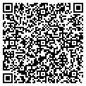 QR code with James E Cox contacts