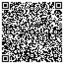 QR code with M D Towing contacts