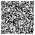 QR code with K & F contacts