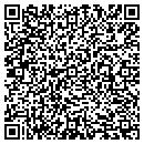 QR code with M D Towing contacts