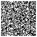 QR code with P West Realty Inc contacts