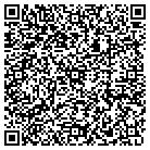 QR code with LA Vale Wilbert Vault Co contacts