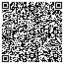 QR code with H P Racing contacts