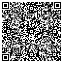 QR code with D & E Seamless contacts