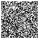 QR code with H M Rowan contacts