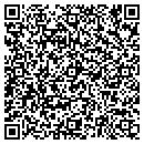 QR code with B & B Woodworking contacts