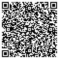QR code with K & J contacts