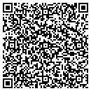 QR code with E & E Auto Service contacts