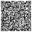 QR code with H&H Motors contacts