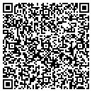 QR code with H B Wood Co contacts