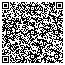 QR code with B J's Upholstery contacts