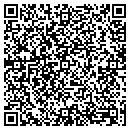 QR code with K V C Computers contacts