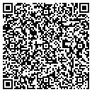QR code with B&J Taxidermy contacts