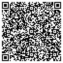 QR code with P L Moore contacts