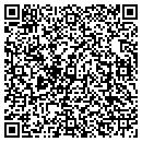 QR code with B & D Custom Service contacts