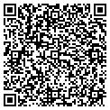 QR code with B C S contacts