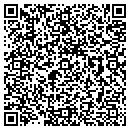 QR code with B J's Saloon contacts