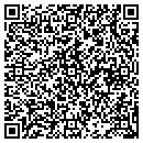 QR code with E & F Assoc contacts