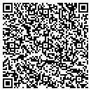 QR code with E & S Plumbing & Sewer contacts