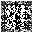 QR code with V R Cleaning Service contacts